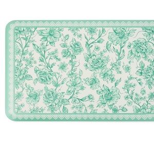 The Pioneer Woman Agatha Mint Green Floral Memory Foam Mat
